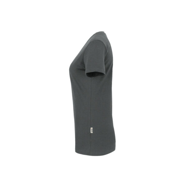HAKRO-H-10010-anthrazit-seitenansicht - Toolcon.works HAKRO 126 Classic V-Shirt Damen