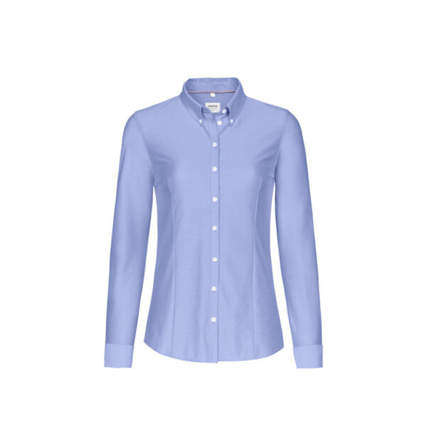 HAKRO HAKRO Bluse Natural Stretch ozeanblau