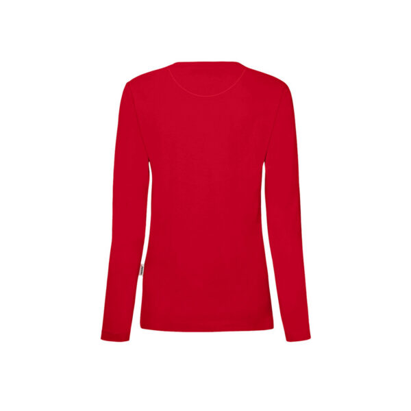 HAKRO-H-10026-rot-rueckansicht - Toolcon.works HAKRO 179 MIKRALINAR® Longsleeve Damen