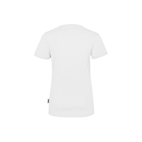 HAKRO-H-10028-weiss-rueckansicht - Toolcon.works HAKRO 187 COOLMAX® PRO V-Shirt Damen