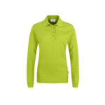 HAKRO-H-10033-kiwi - Toolcon.works HAKRO 215 MIKRALINAR® Longsleeve-Polo Damen
