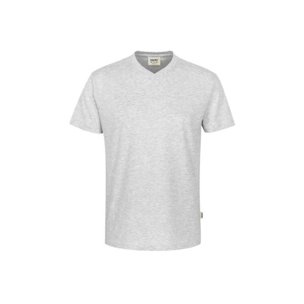 HAKRO HAKRO V-Shirt Classic ash meliert
