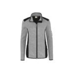 HAKRO 236 Strickfleecejacke Contrast Damen