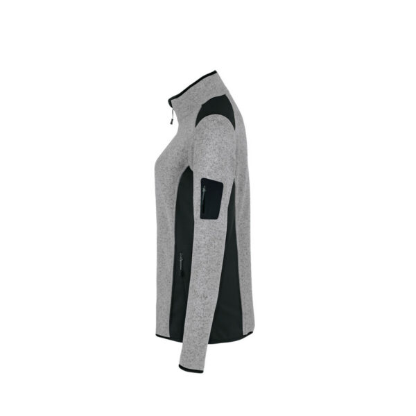 HAKRO 236 Strickfleecejacke Contrast Damen