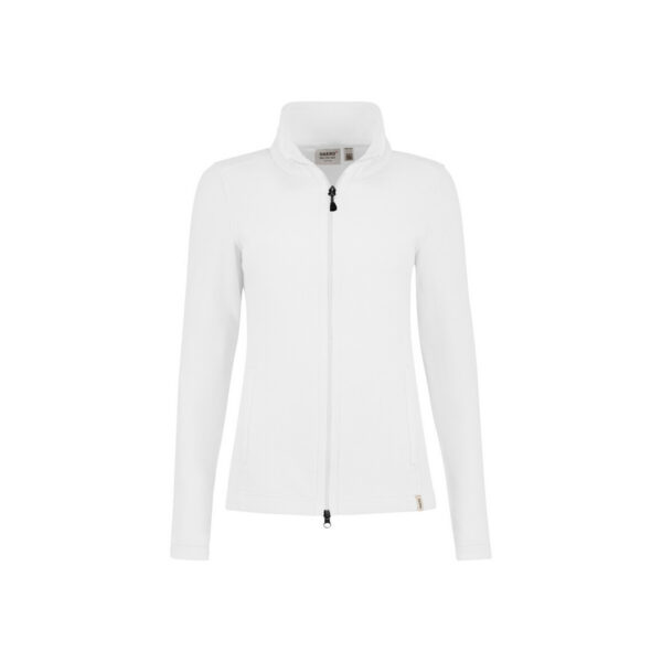 HAKRO HAKRO Damen Fleecejacke ECO weiß