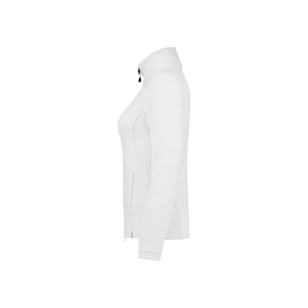 HAKRO-H-10042-weiss-seitenansicht - Toolcon.works HAKRO 246 Fleecejacke Damen