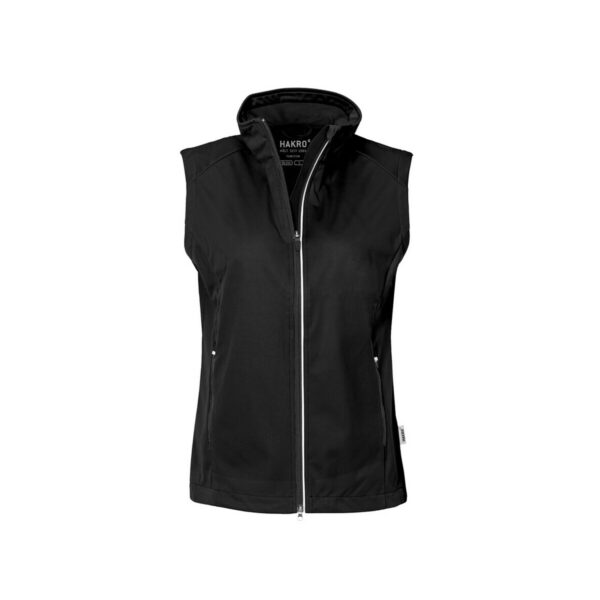 HAKRO HAKRO Damen Light-Softshellweste schwarz