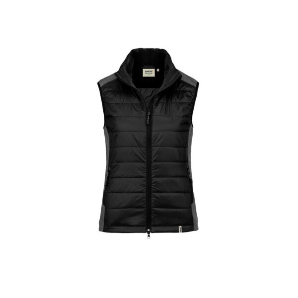 HAKRO HAKRO Damen Hybridweste Contrast schwarz