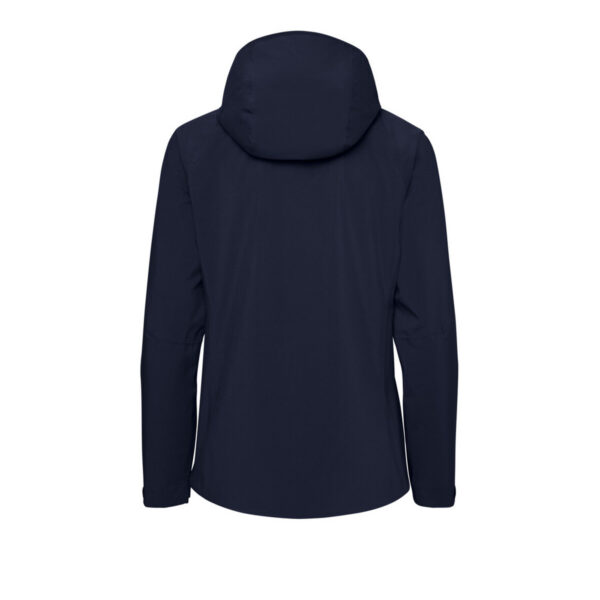 HAKRO-H-10063-tinte-rueckansicht - Toolcon.works HAKRO 284 Kapuzen-High-Activejacke Damen