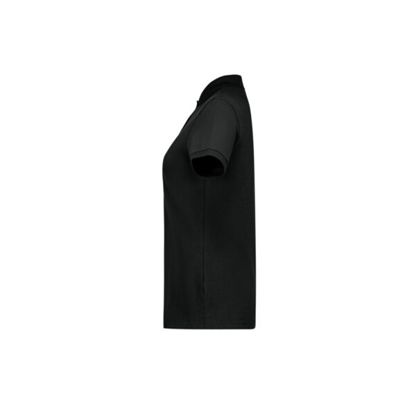 HAKRO-H-10071-schwarz-seitenansicht - Toolcon.works HAKRO 303 MIKRALINAR® NXT Label-Free Heavy Polo Damen