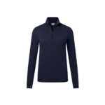 HAKRO-H-10073-tinte - Toolcon.works HAKRO 335 MIKRALINAR® NXT Zip-Longsleeve-Polo Damen