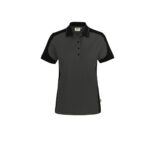 HAKRO-H-10074-karbongrau-schwarz - Toolcon.works HAKRO 339 MIKRALINAR® NXT Polo Contrast Damen