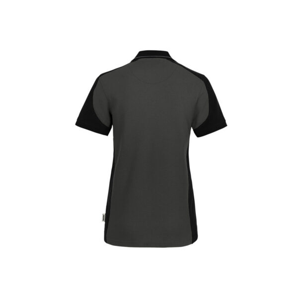 HAKRO-H-10074-karbongrau-schwarz-rueckansicht - Toolcon.works HAKRO 339 MIKRALINAR® NXT Polo Contrast Damen