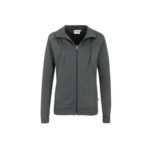 HAKRO-H-10076-anthrazit - Toolcon.works HAKRO 406 Premium Sweatjacke Damen