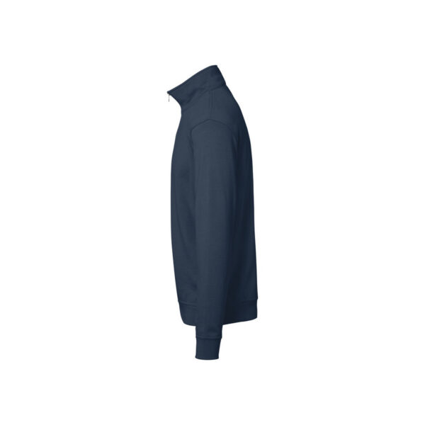 HAKRO-H-10077-marine-seitenansicht - Toolcon.works HAKRO 451 Premium Zip-Sweatshirt