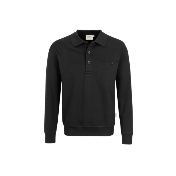 HAKRO HAKRO Pocket-Sweatshirt Premium schwarz