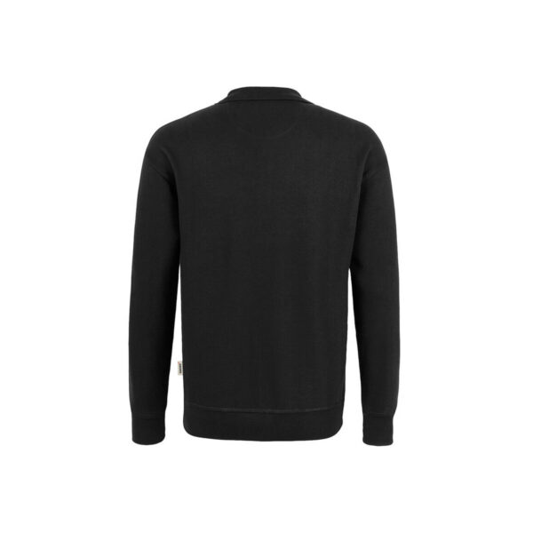 HAKRO-H-10079-schwarz-rueckansicht - Toolcon.works HAKRO 457 Premium Pocket-Sweatshirt