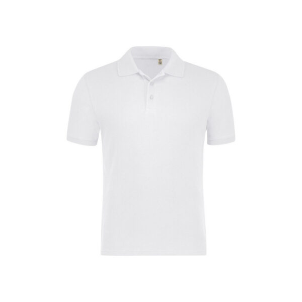 HAKRO Label-Free Poloshirt Heavy MIKRALINAR® ECO weiß