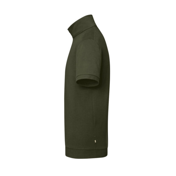 HAKRO-H-10088-olive-seitenansicht - Toolcon.works HAKRO 534 MIKRALINAR® NXT Zip-Polo