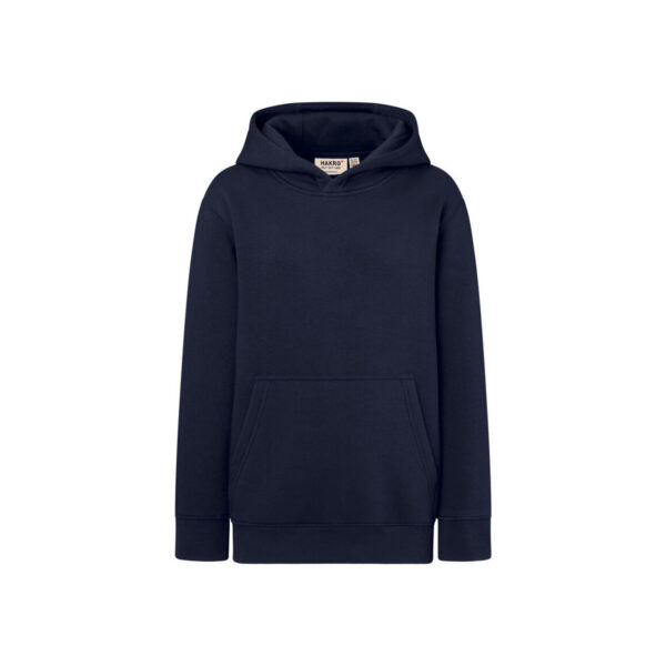 HAKRO HAKRO Kinder Kapuzen-Sweatshirt Bio-Baumwolle tinte