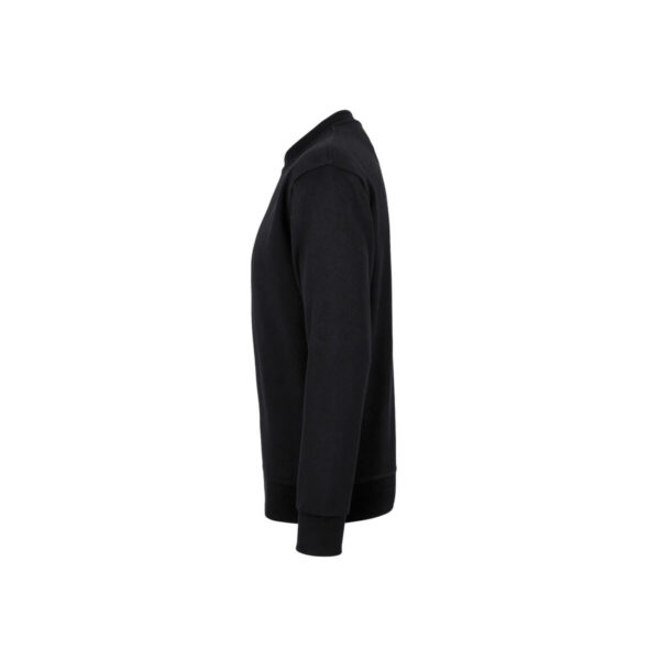 HAKRO-H-10098-schwarz-seitenansicht - Toolcon.works HAKRO 567 MIKRALINAR® NXT Label-Free Heavy Sweatshirt