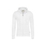 HAKRO-H-10106-weiss - Toolcon.works HAKRO 605 Premium Kapuzen-Sweatjacke