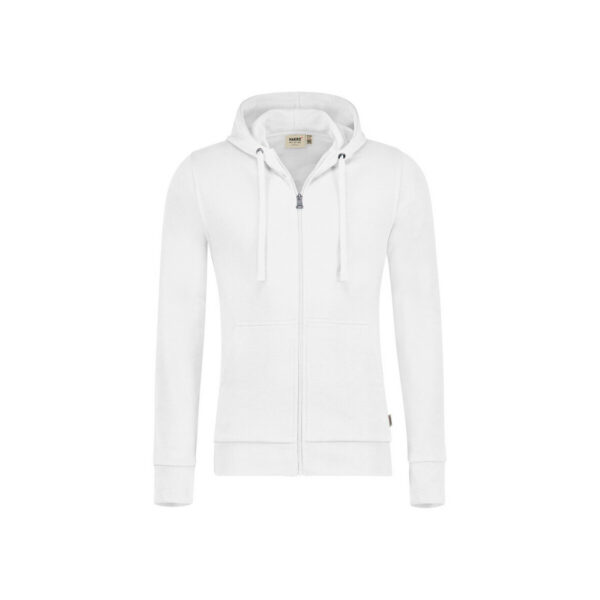 HAKRO HAKRO Kapuzen-Sweatjacke Premium weiß