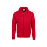 HAKRO-H-10107-rot - Toolcon.works HAKRO 606 Premium Sweatjacke