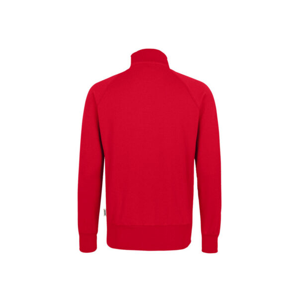HAKRO-H-10107-rot-rueckansicht - Toolcon.works HAKRO 606 Premium Sweatjacke