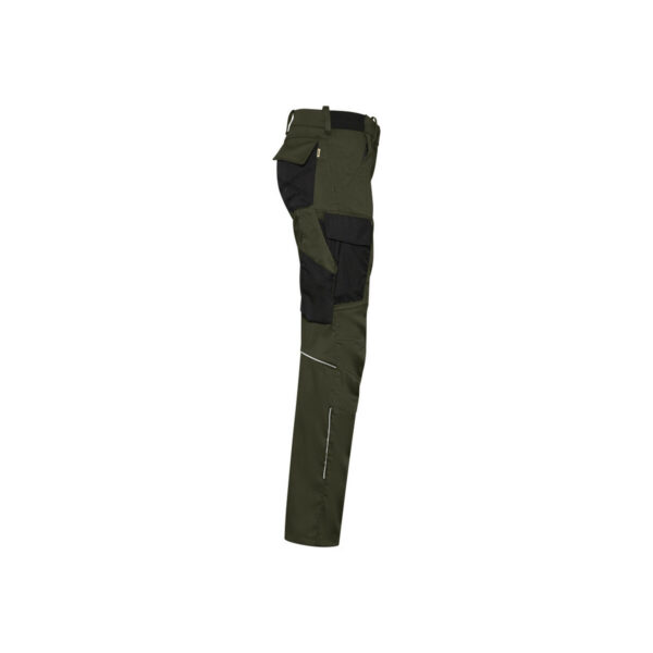 HAKRO-H-10115-olive-rueckansicht - Toolcon.works HAKRO 714 Cargo-Performancehose Damen