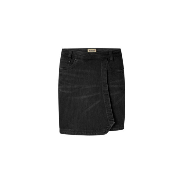 HAKRO HAKRO Damen 5-Pocket-Jeansskort X-Stretch ECO schwarz
