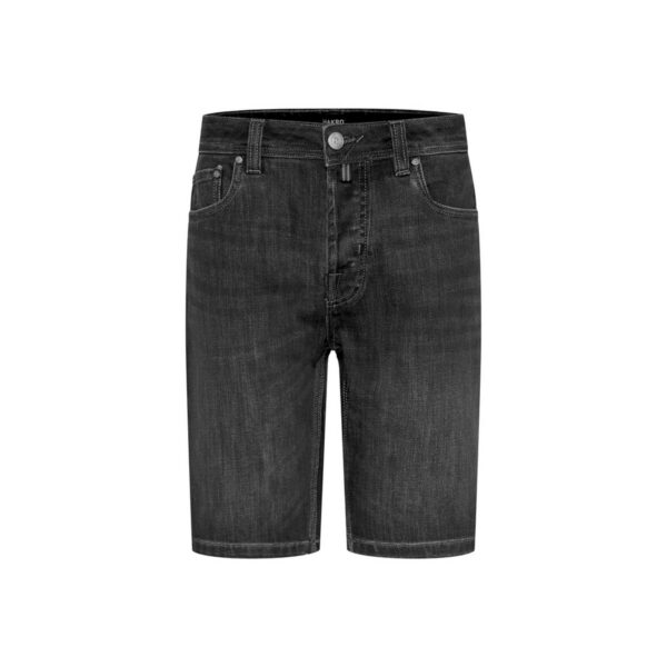HAKRO HAKRO 5-Pocket-Jeansshorts X-Stretch ECO schwarz