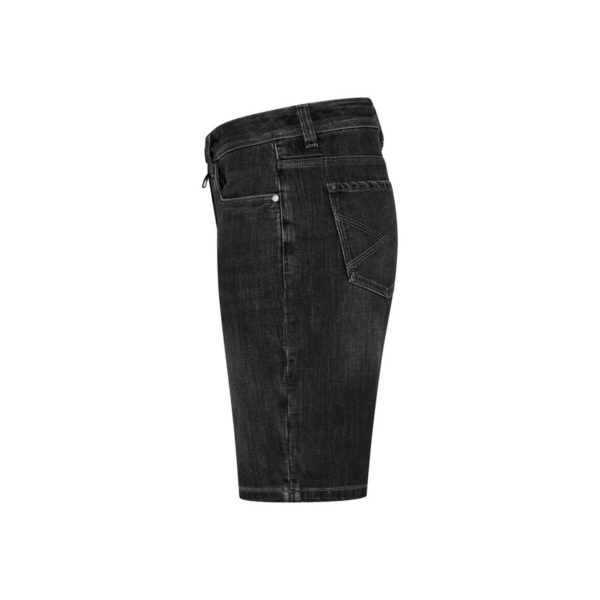 HAKRO-H-10120-schwarz-seitenansicht - Toolcon.works HAKRO 733 X-Stretch Jeansshorts