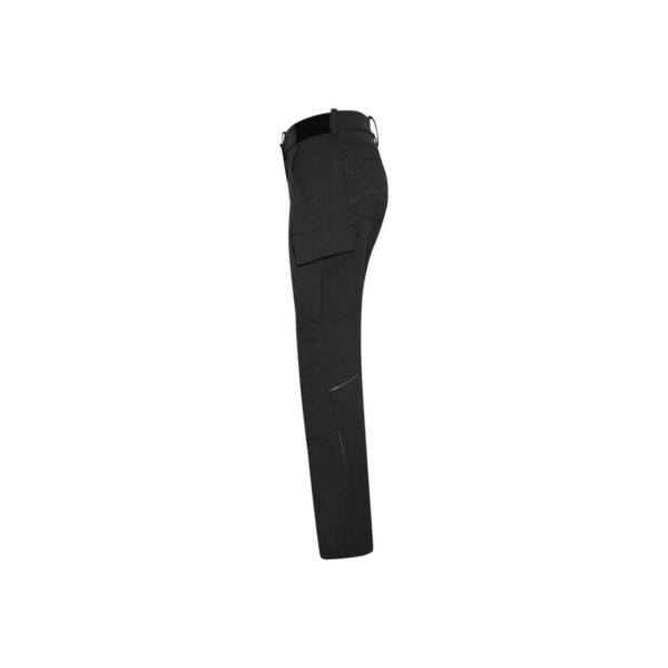 HAKRO-H-10126-schwarz-seitenansicht - Toolcon.works HAKRO 744 X-Stretch Cargo-Funktionshose Damen