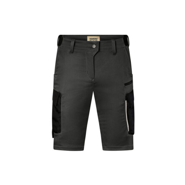 HAKRO-H-10128-karbongrau-seitenansicht - Toolcon.works HAKRO 753 Cargo-Performanceshorts