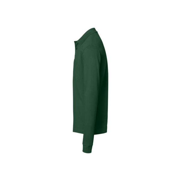 HAKRO-H-10143-tanne-seitenansicht - Toolcon.works HAKRO 817 MIKRALINAR® NXT Pocket-Longsleeve-Polo