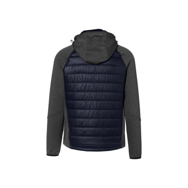 HAKRO-H-10160-tinte-rueckansicht - Toolcon.works HAKRO 865 Kapuzen-Hybridjacke Contrast