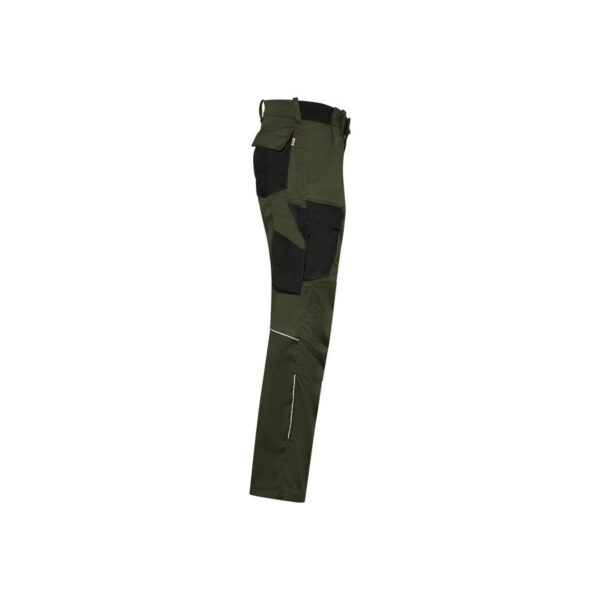 HAKRO-H-10177-olive-rueckansicht - Toolcon.works HAKRO 715L Cargo-Performancehose