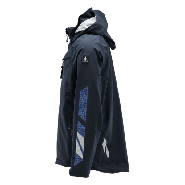 MASCOT-18001-249-schwarzblau-seitenansicht-links - Toolcon.works MASCOT Hardshelljacke ACCELERATE 18001-249