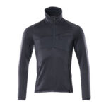 MASCOT-18003-316-schwarzblau - Toolcon.works MASCOT Fleecejacke mit kurzem Reißverschluss ACCELERATE 18003-316