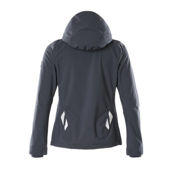 MASCOT-18011-249-schwarzblau-rueckansicht - Toolcon.works MASCOT Hardshelljacke ACCELERATE 18011-249