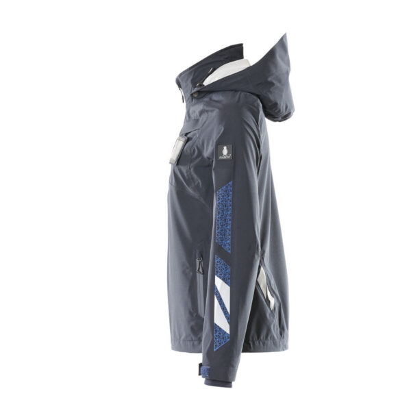 MASCOT-18011-249-schwarzblau-seitenansicht-links - Toolcon.works MASCOT Hardshelljacke ACCELERATE 18011-249