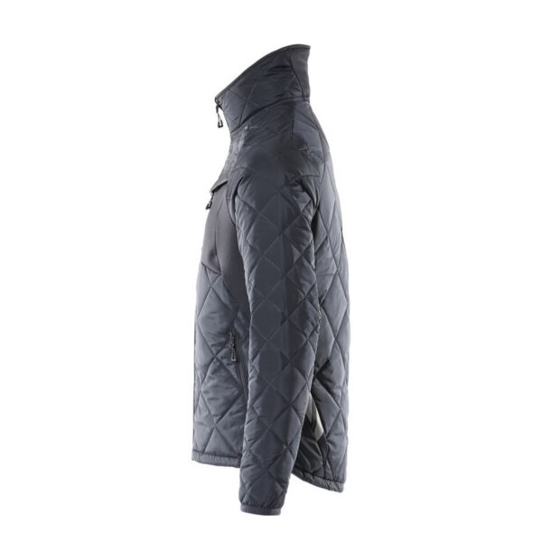 MASCOT-18015-318-schwarzblau-meliert-seitenansicht-links - Toolcon.works MASCOT Thermojacke ACCELERATE 18015-318