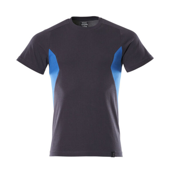 MASCOT T-Shirt ACCELERATE Schwarzblau/Azurblau