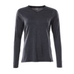 MASCOT-18091-810-schwarzblau-meliert - Toolcon.works MASCOT Langarmshirt ACCELERATE 18091-810