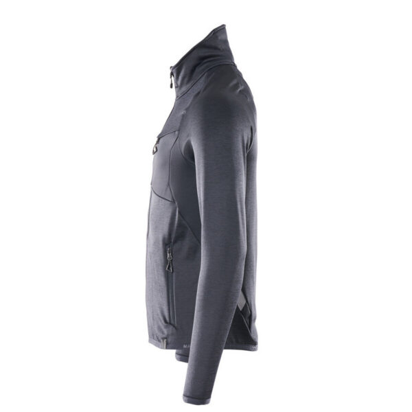 MASCOT-18103-316-schwarzblau-seitenansicht-links - Toolcon.works MASCOT Fleecejacke ACCELERATE 18103-316
