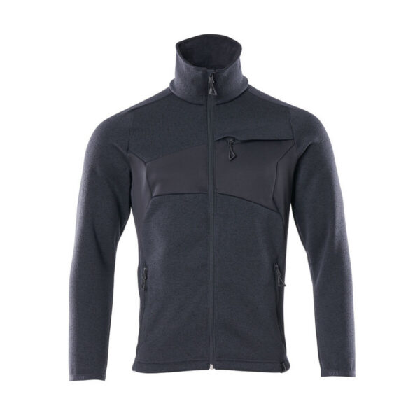 MASCOT Strickpullover mit Reißverschluss ACCELERATE Schwarzblau