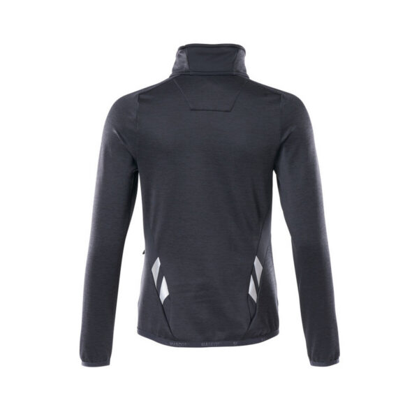MASCOT-18153-316-schwarzblau-rueckansicht - Toolcon.works MASCOT Fleecejacke ACCELERATE 18153-316
