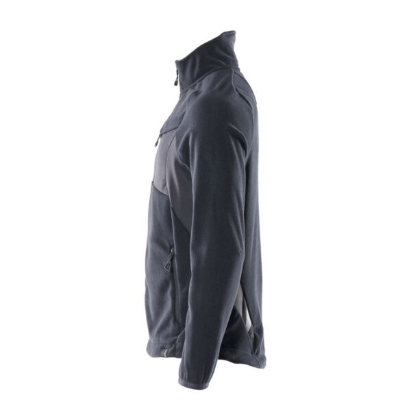MASCOT-18303-137-schwarzblau-seitenansicht-links - Toolcon.works MASCOT Fleecejacke ACCELERATE 18303-137