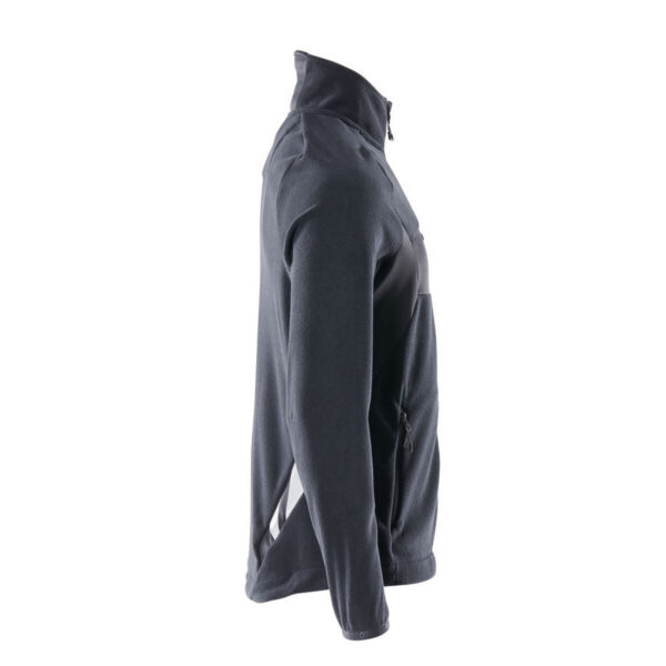 MASCOT-18303-137-schwarzblau-seitenansicht-rechts - Toolcon.works MASCOT Fleecejacke ACCELERATE 18303-137